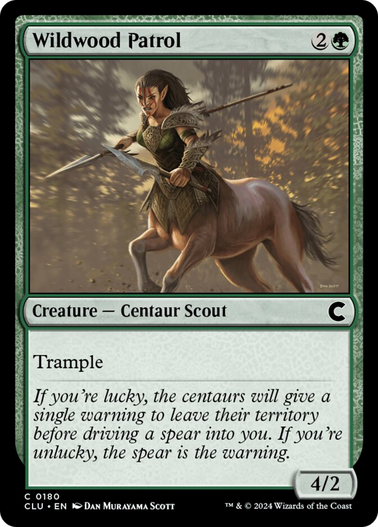 Wildwood Patrol [Ravnica: Clue Edition] MTG Single Magic: The Gathering | Red Claw Gaming