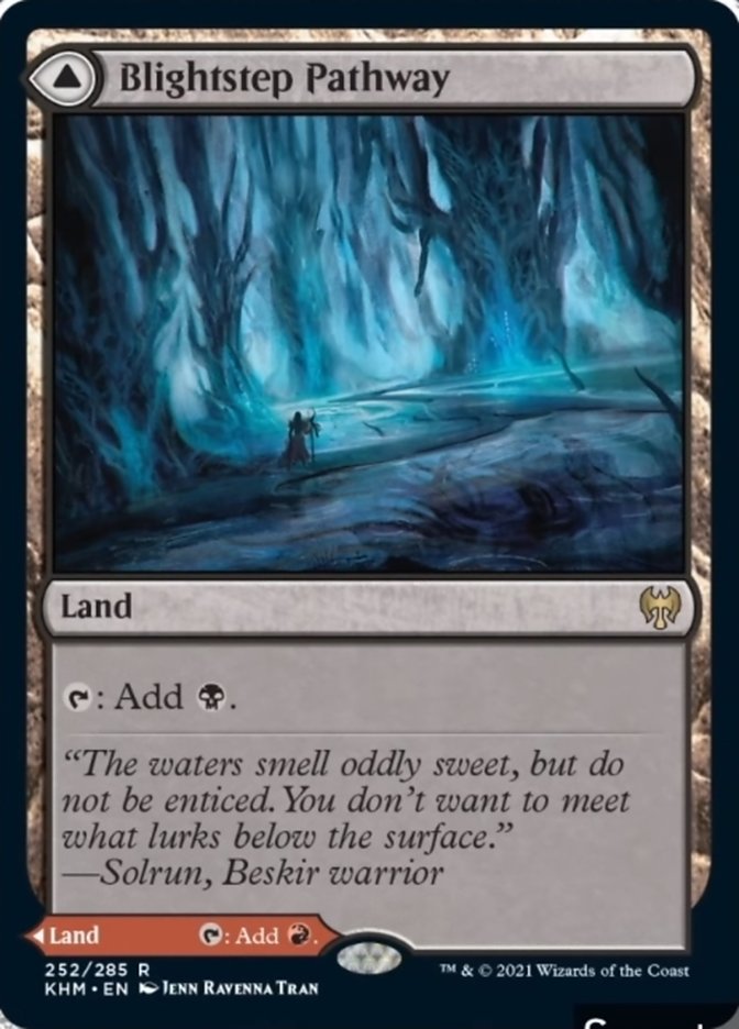 Blightstep Pathway // Searstep Pathway [Kaldheim] MTG Single Magic: The Gathering | Red Claw Gaming