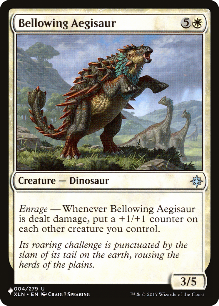 Bellowing Aegisaur [The List] MTG Single Magic: The Gathering | Red Claw Gaming