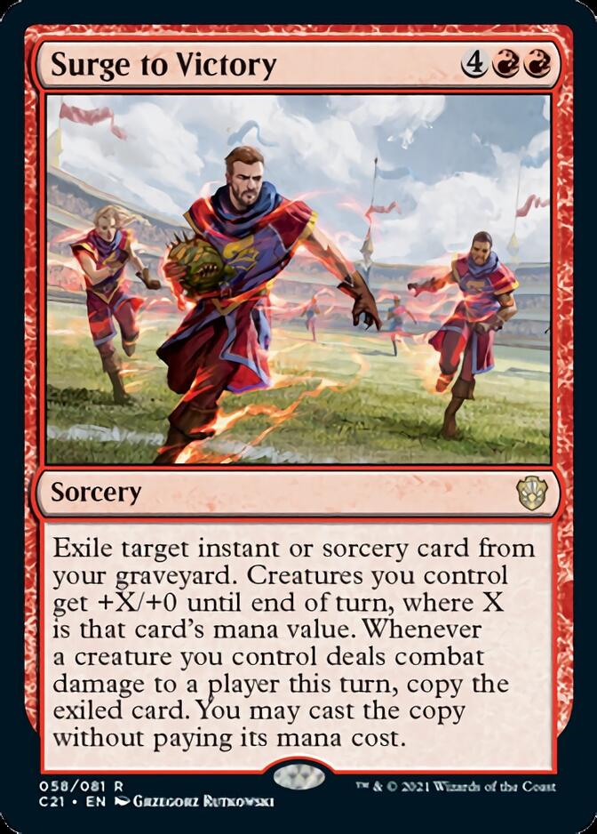 Surge to Victory [Commander 2021] MTG Single Magic: The Gathering | Red Claw Gaming