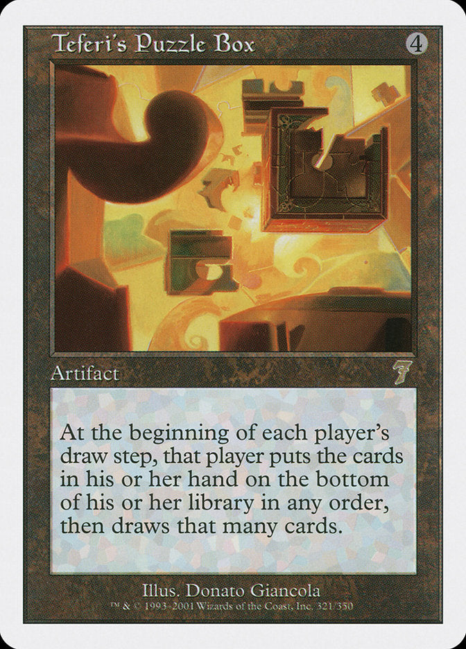 Teferi's Puzzle Box [Seventh Edition] MTG Single Magic: The Gathering | Red Claw Gaming