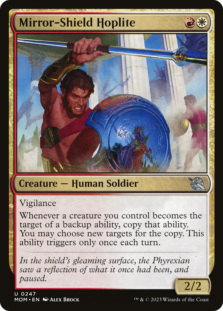 Mirror-Shield Hoplite [March of the Machine] MTG Single Magic: The Gathering    | Red Claw Gaming