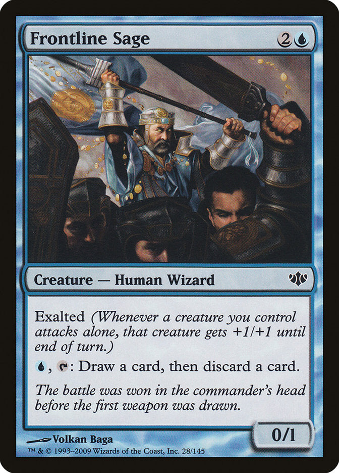 Frontline Sage [Conflux] MTG Single Magic: The Gathering | Red Claw Gaming