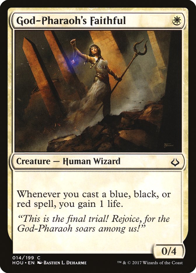 God-Pharaoh's Faithful [Hour of Devastation] MTG Single Magic: The Gathering | Red Claw Gaming