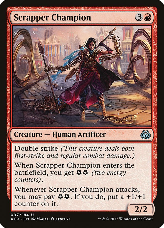 Scrapper Champion [Aether Revolt] MTG Single Magic: The Gathering | Red Claw Gaming