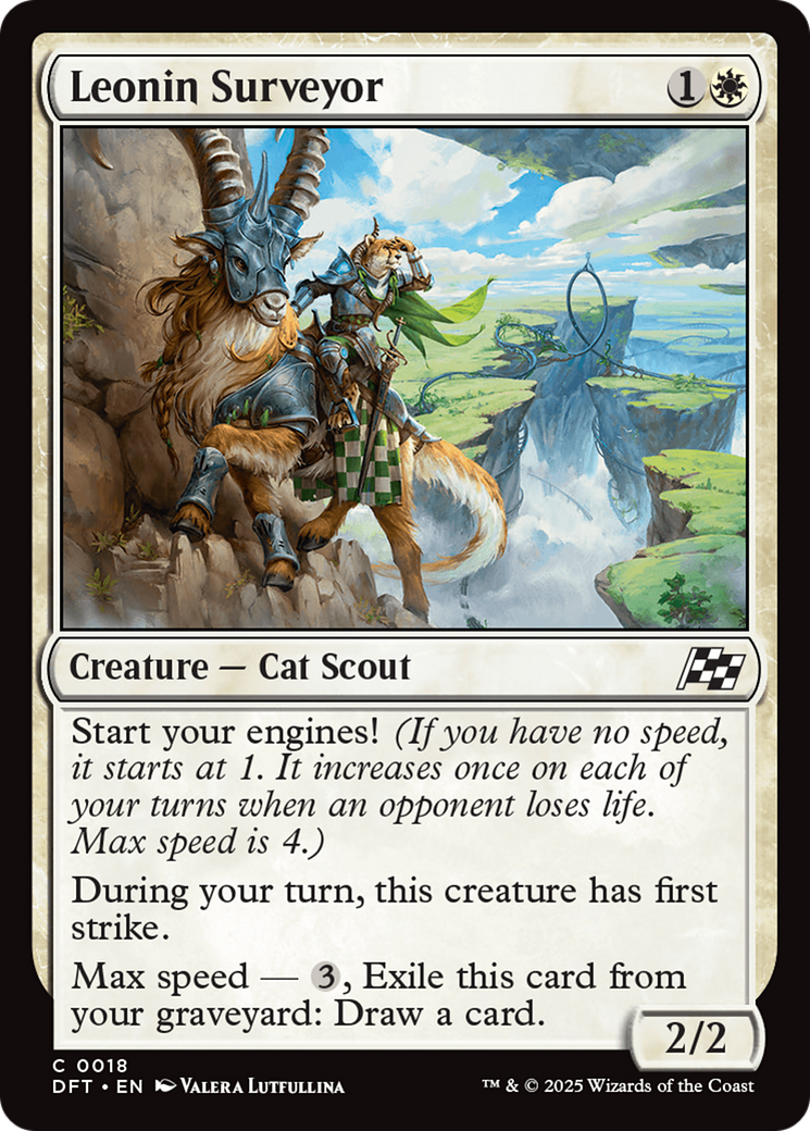 Leonin Surveyor [Aetherdrift] MTG Single Magic: The Gathering | Red Claw Gaming