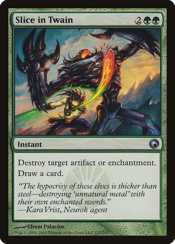 Slice in Twain [Scars of Mirrodin] MTG Single Magic: The Gathering | Red Claw Gaming