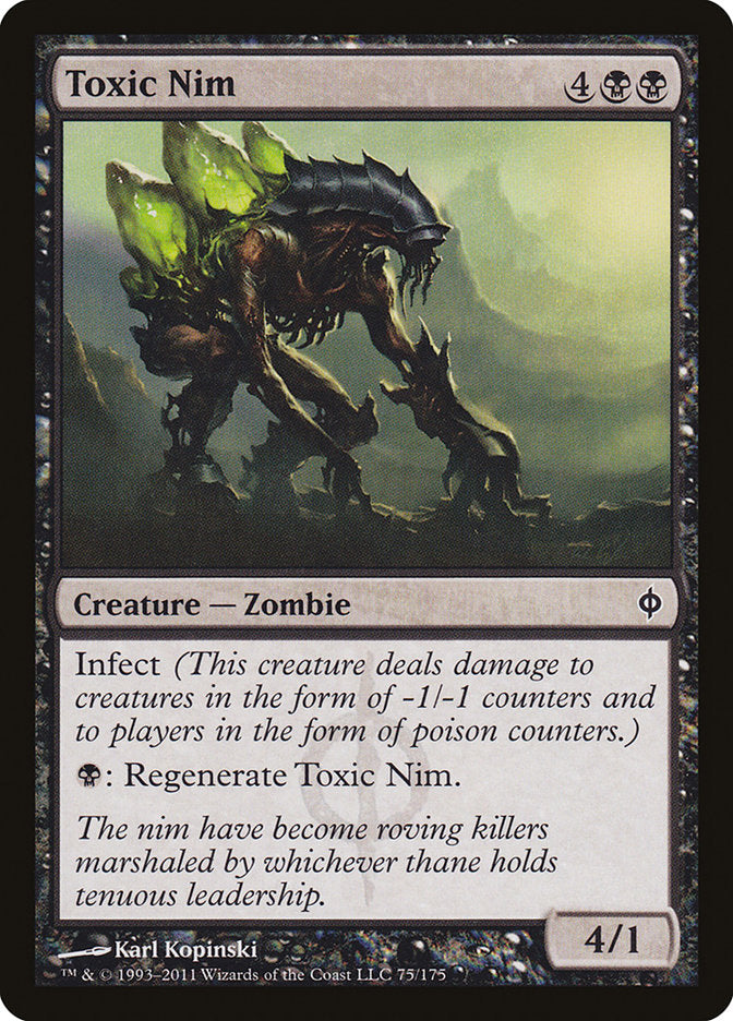 Toxic Nim [New Phyrexia] MTG Single Magic: The Gathering | Red Claw Gaming