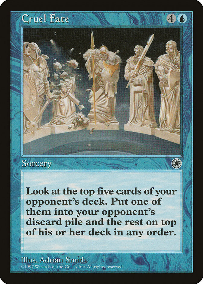 Cruel Fate [Portal] MTG Single Magic: The Gathering | Red Claw Gaming