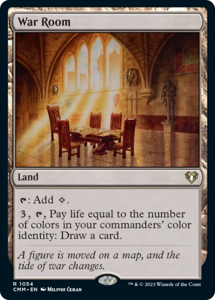 War Room [Commander Masters] MTG Single Magic: The Gathering | Red Claw Gaming