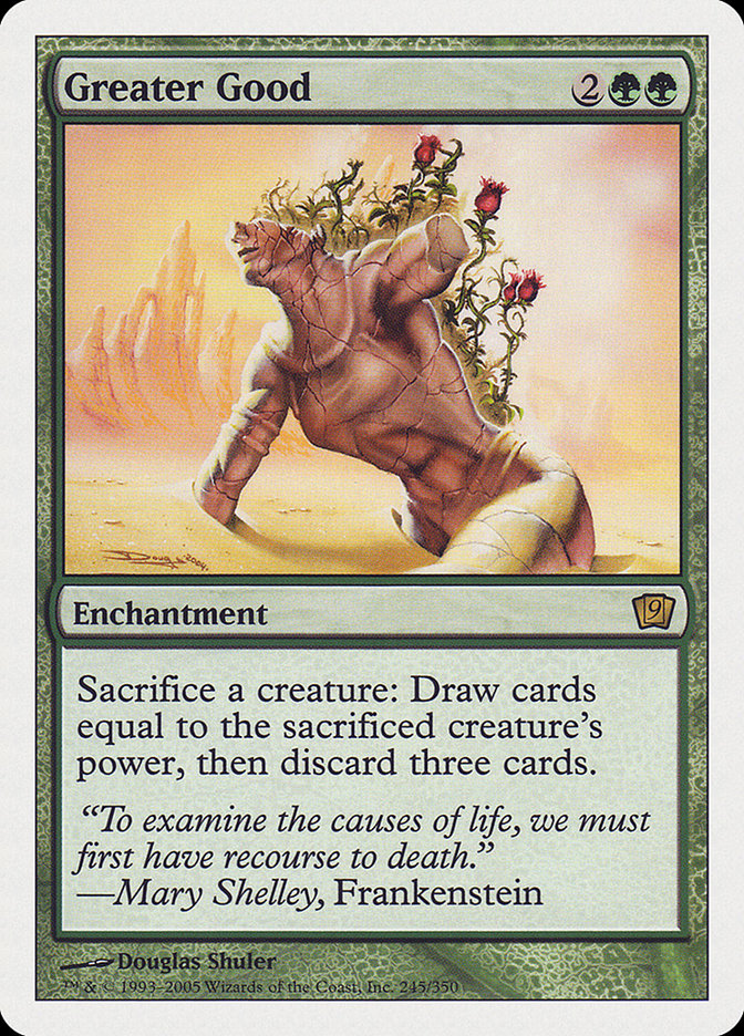 Greater Good [Ninth Edition] MTG Single Magic: The Gathering | Red Claw Gaming