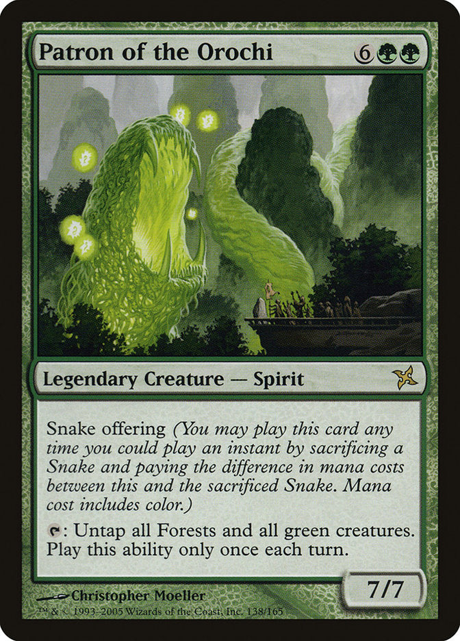 Patron of the Orochi [Betrayers of Kamigawa] MTG Single Magic: The Gathering | Red Claw Gaming