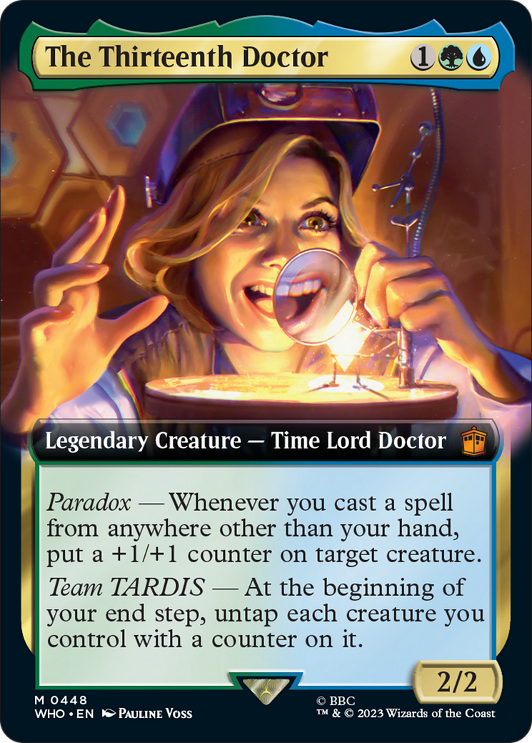 The Thirteenth Doctor (Extended Art) [Doctor Who] MTG Single Magic: The Gathering | Red Claw Gaming