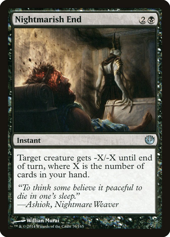 Nightmarish End [Journey into Nyx] MTG Single Magic: The Gathering | Red Claw Gaming