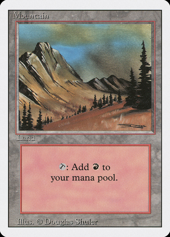 Mountain (No Snow) [Revised Edition] MTG Single Magic: The Gathering | Red Claw Gaming