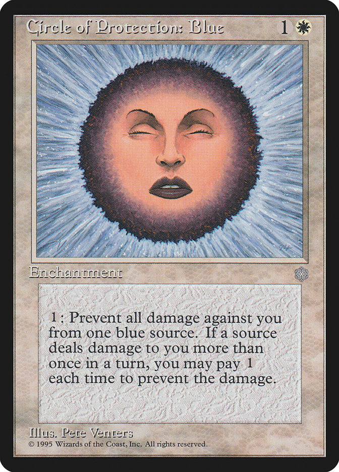 Circle of Protection: Blue [Ice Age] MTG Single Magic: The Gathering | Red Claw Gaming
