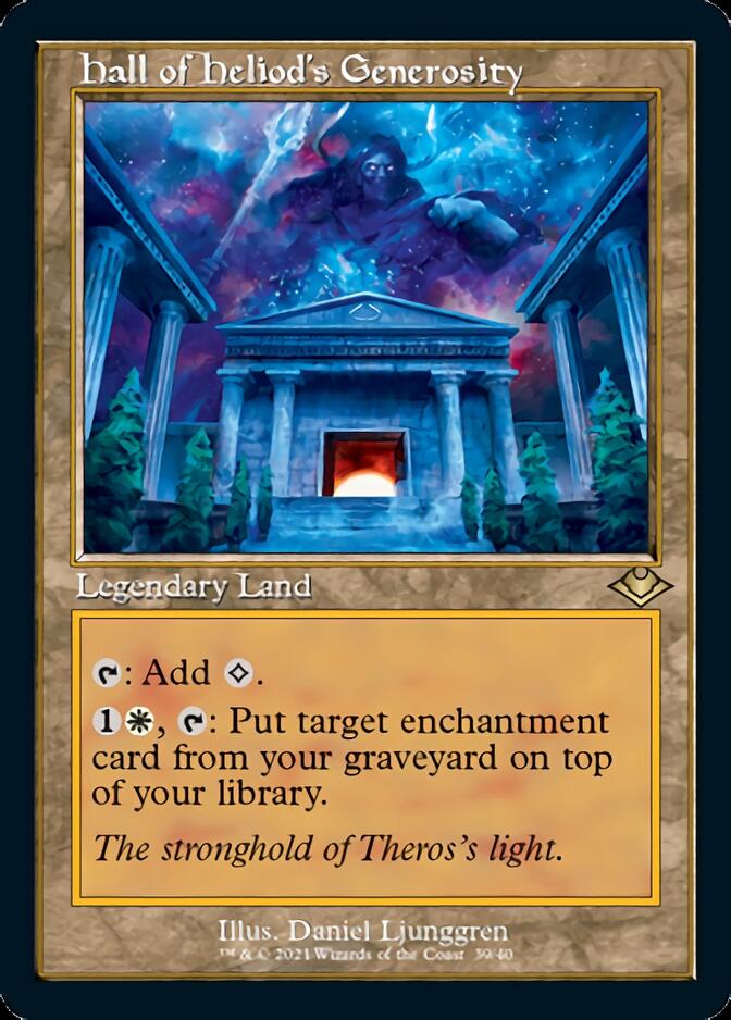 Hall of Heliod's Generosity (Retro Foil Etched) [Modern Horizons] MTG Single Magic: The Gathering    | Red Claw Gaming