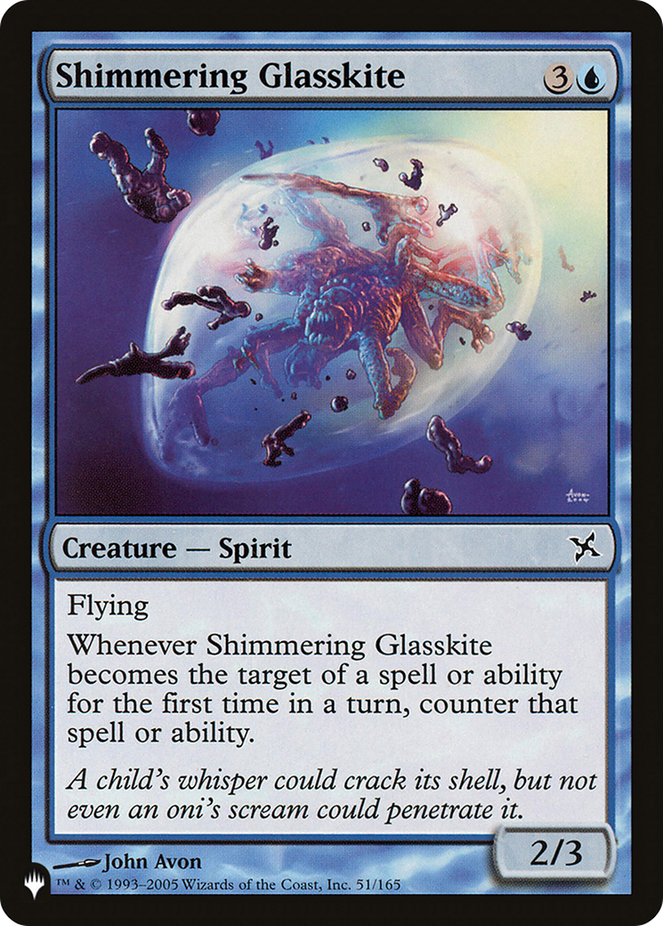 Shimmering Glasskite [The List] MTG Single Magic: The Gathering | Red Claw Gaming