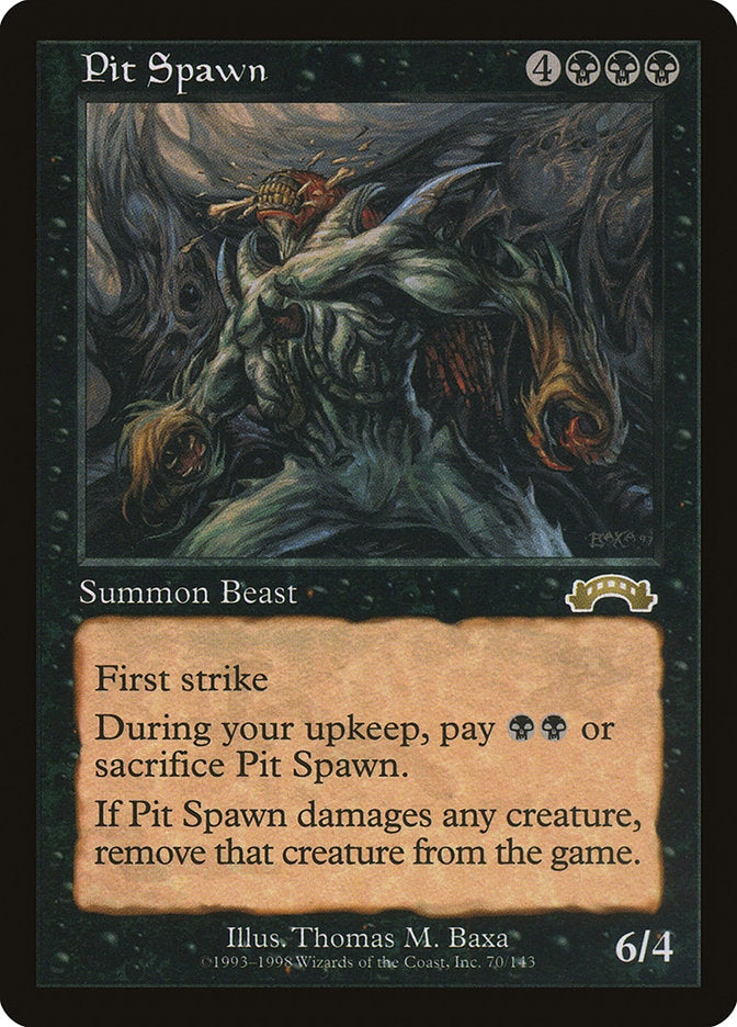 Pit Spawn [Exodus] MTG Single Magic: The Gathering | Red Claw Gaming