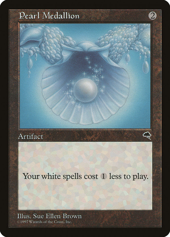 Pearl Medallion [Tempest] MTG Single Magic: The Gathering | Red Claw Gaming