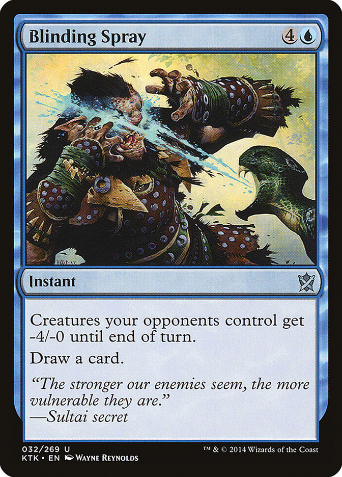 Blinding Spray [Khans of Tarkir] MTG Single Magic: The Gathering | Red Claw Gaming