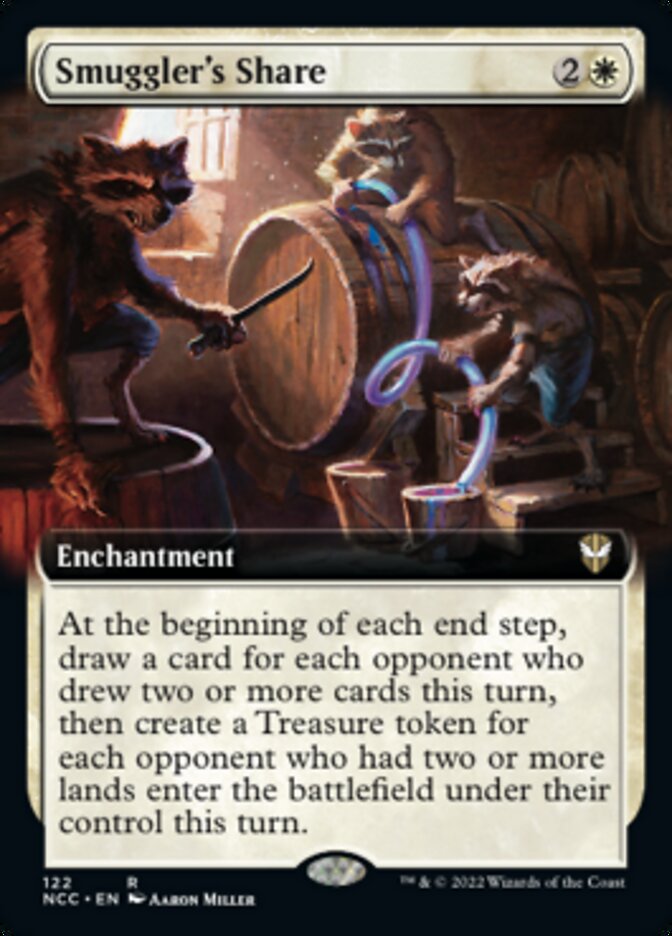 Smuggler's Share (Extended Art) [Streets of New Capenna Commander] MTG Single Magic: The Gathering | Red Claw Gaming