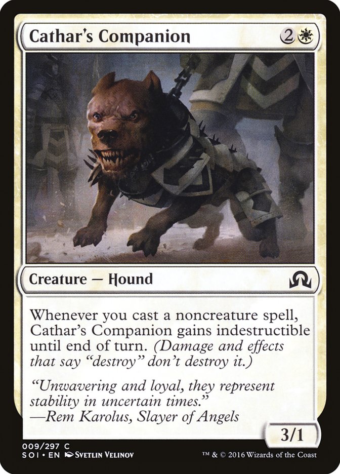 Cathar's Companion [Shadows over Innistrad] MTG Single Magic: The Gathering | Red Claw Gaming