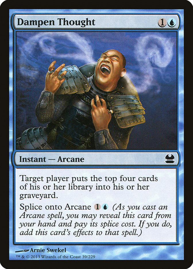 Dampen Thought [Modern Masters] MTG Single Magic: The Gathering | Red Claw Gaming