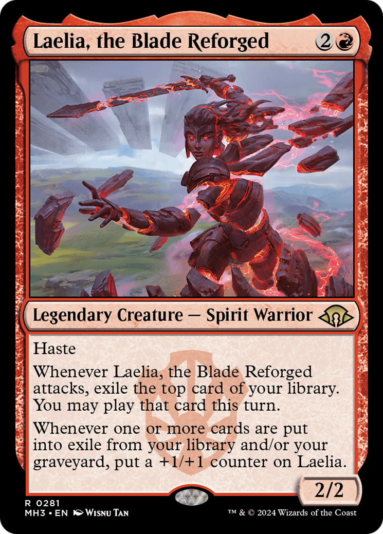 Laelia, the Blade Reforged [Modern Horizons 3] MTG Single Magic: The Gathering    | Red Claw Gaming
