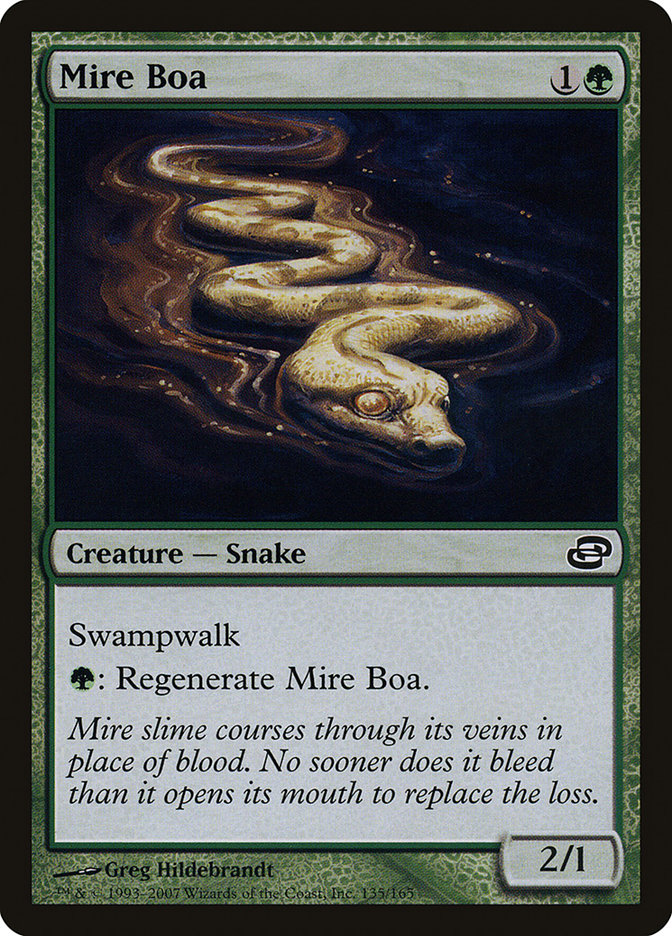 Mire Boa [Planar Chaos] MTG Single Magic: The Gathering | Red Claw Gaming