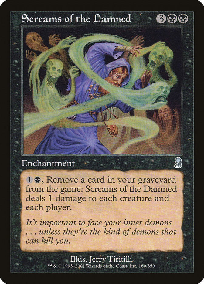 Screams of the Damned [Odyssey] MTG Single Magic: The Gathering | Red Claw Gaming