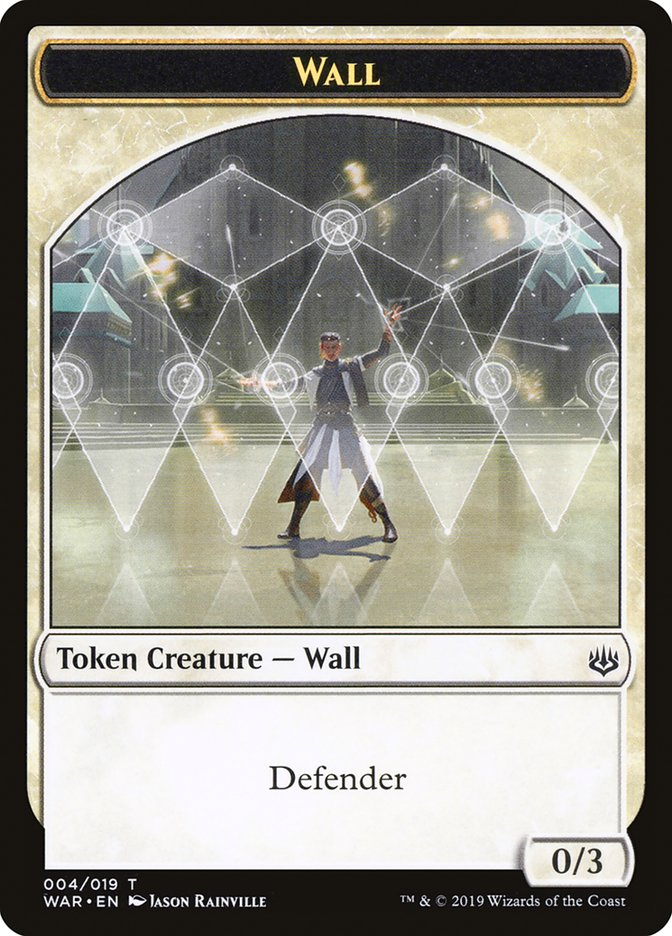 Wall Token [War of the Spark Tokens] MTG Single Magic: The Gathering | Red Claw Gaming