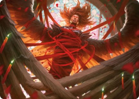 Sigarda's Imprisonment Art Card [Innistrad: Crimson Vow Art Series] MTG Single Magic: The Gathering | Red Claw Gaming