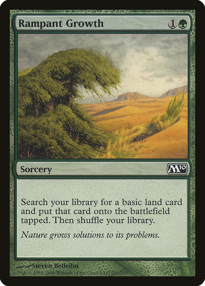 Rampant Growth [Magic 2010] MTG Single Magic: The Gathering | Red Claw Gaming