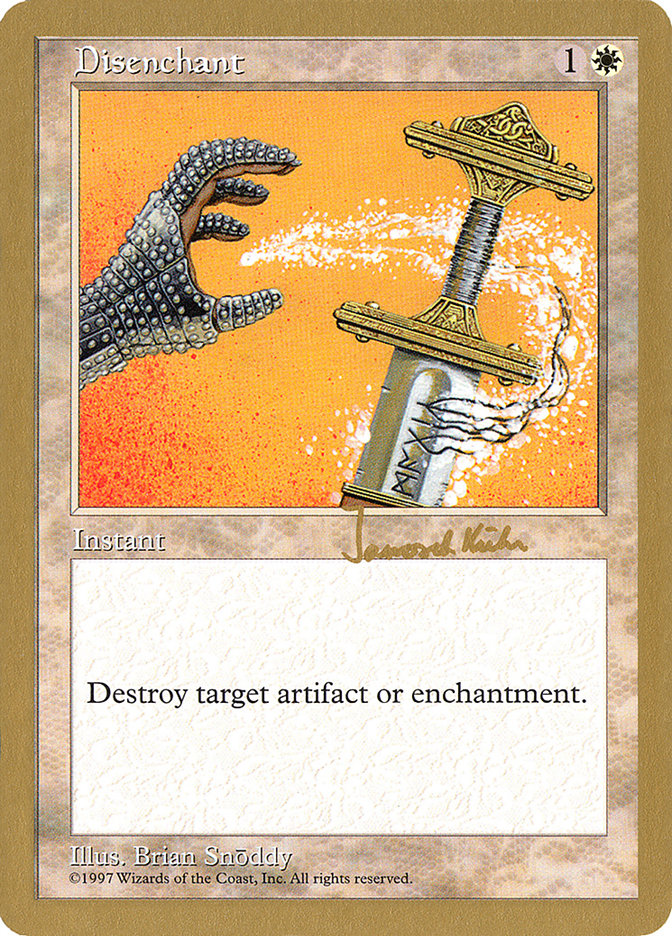 Disenchant (Janosch Kuhn) [World Championship Decks 1997] MTG Single Magic: The Gathering | Red Claw Gaming