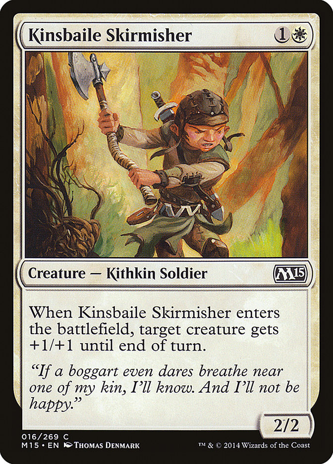 Kinsbaile Skirmisher [Magic 2015] MTG Single Magic: The Gathering | Red Claw Gaming