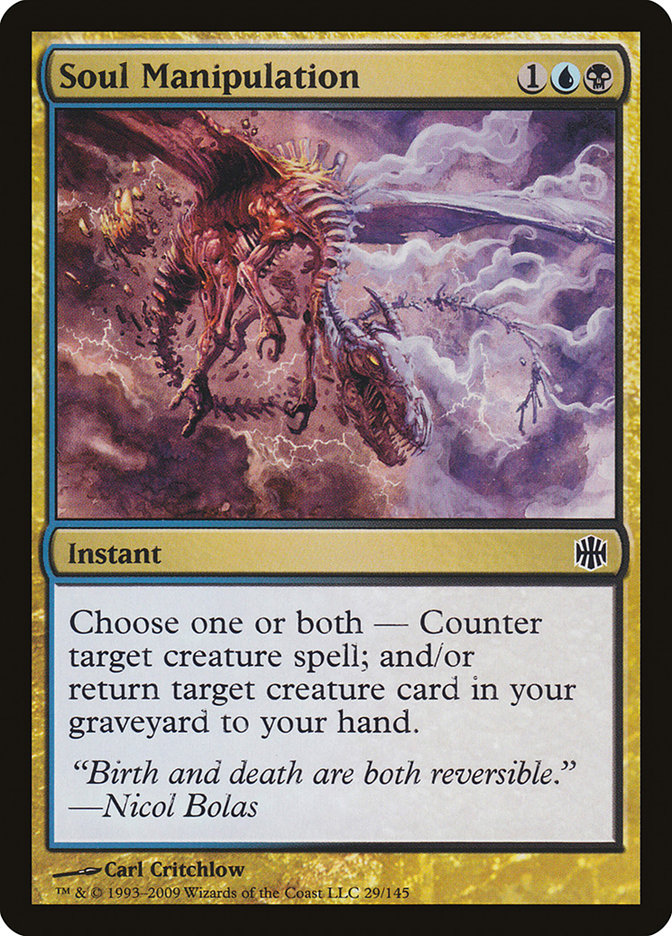Soul Manipulation [Alara Reborn] MTG Single Magic: The Gathering | Red Claw Gaming