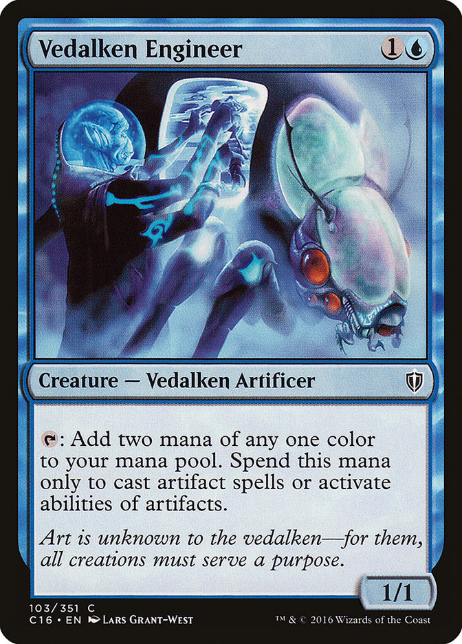 Vedalken Engineer [Commander 2016] MTG Single Magic: The Gathering | Red Claw Gaming