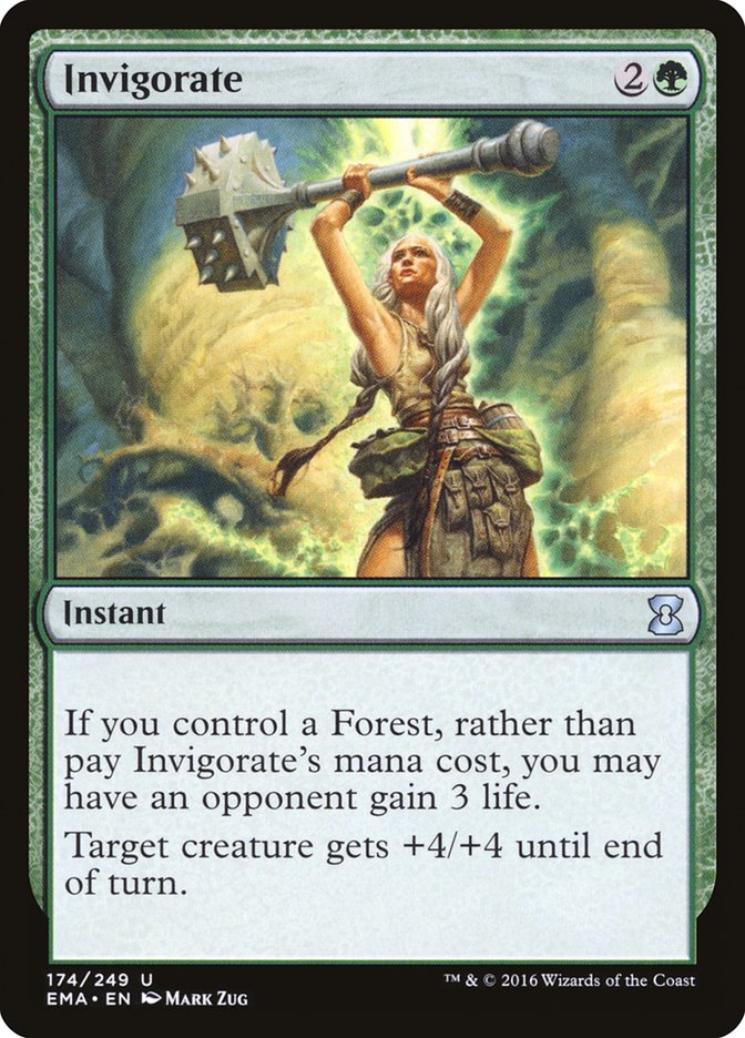 Invigorate [Eternal Masters] MTG Single Magic: The Gathering | Red Claw Gaming