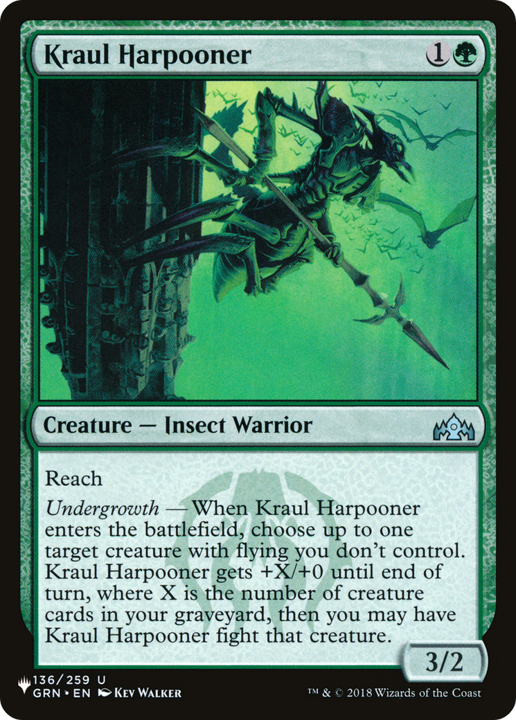 Kraul Harpooner [The List] MTG Single Magic: The Gathering | Red Claw Gaming