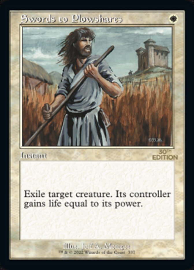 Swords to Plowshares (Retro) [30th Anniversary Edition] MTG Single Magic: The Gathering | Red Claw Gaming