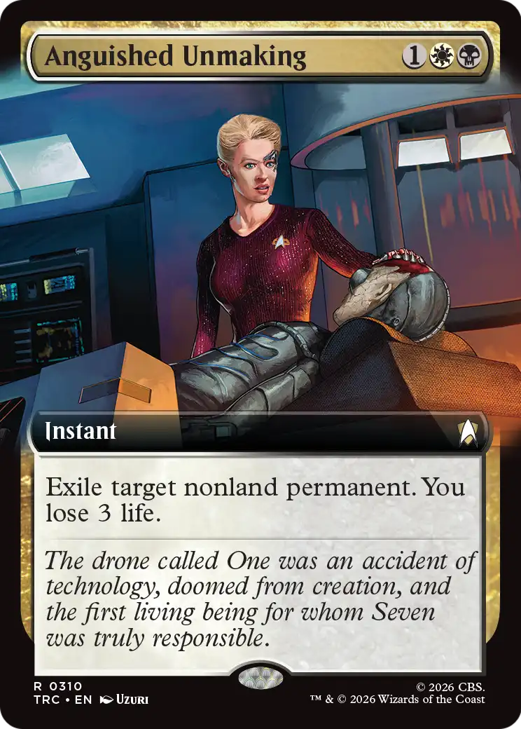Anguished Unmaking (Extended Art) [Star Trek Commander] | Red Claw Gaming
