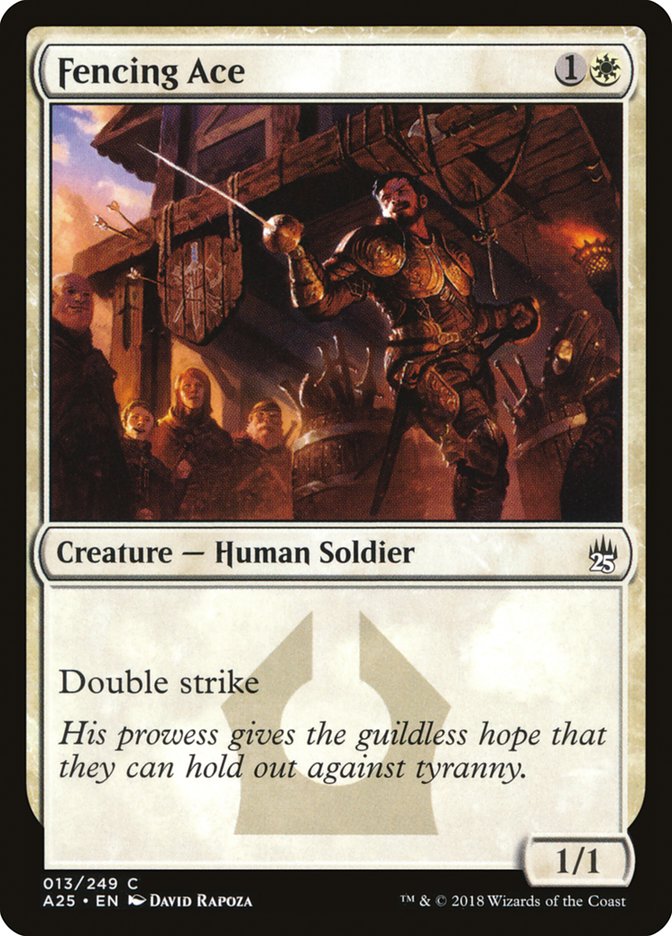 Fencing Ace [Masters 25] MTG Single Magic: The Gathering | Red Claw Gaming