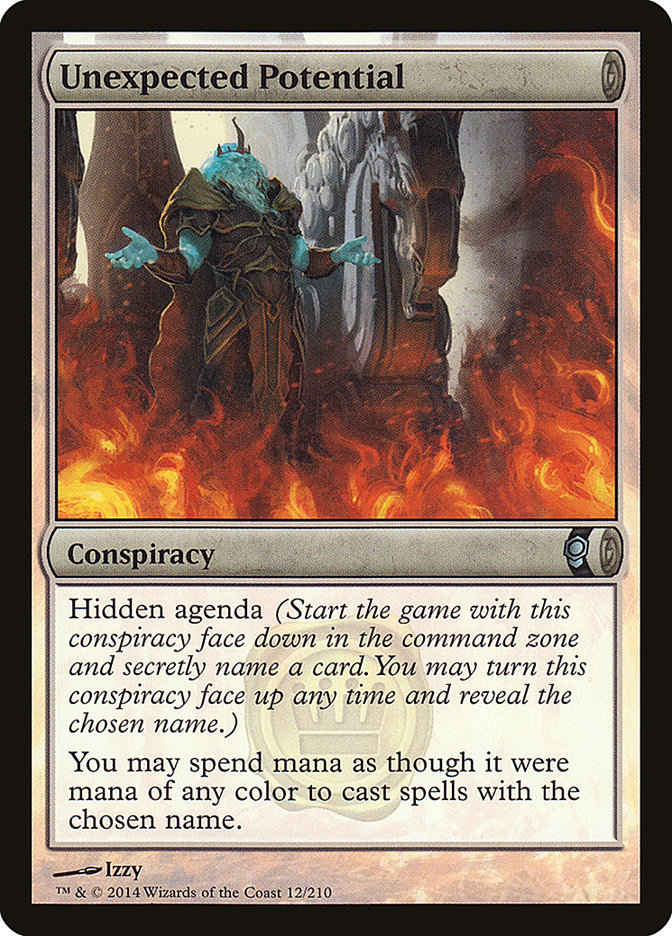 Unexpected Potential [Conspiracy] MTG Single Magic: The Gathering | Red Claw Gaming