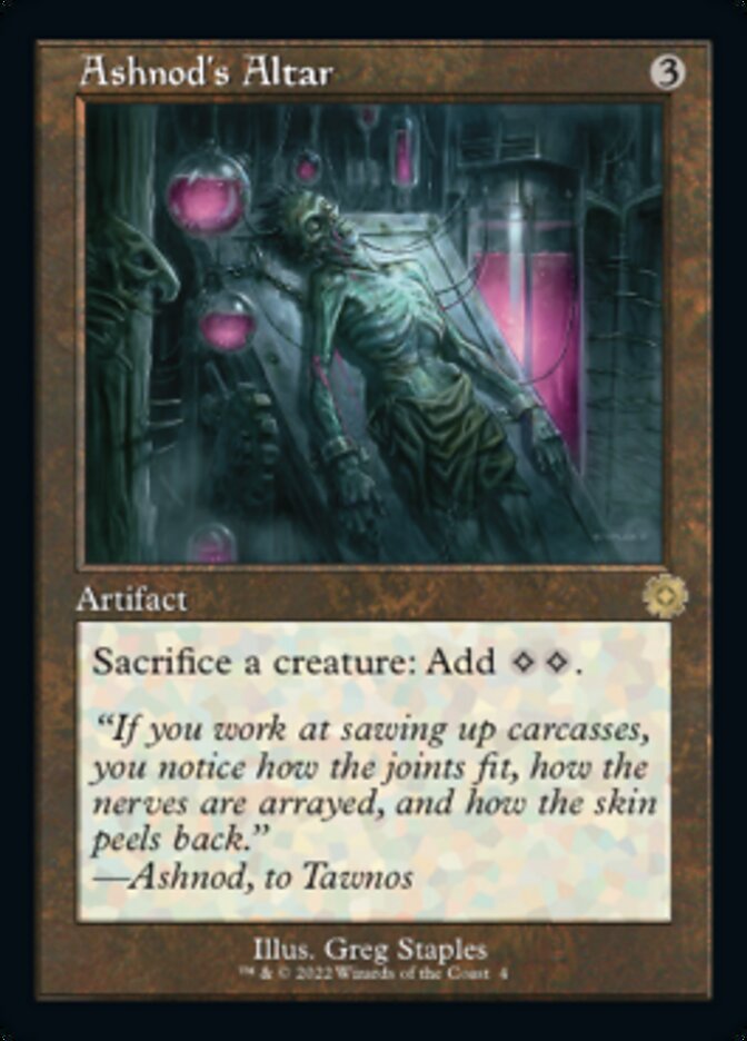 Ashnod's Altar (Retro) [The Brothers' War Retro Artifacts] MTG Single Magic: The Gathering | Red Claw Gaming