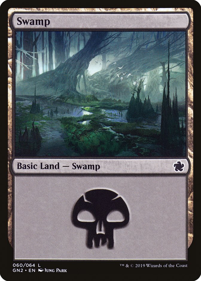 Swamp (60) [Game Night 2019] MTG Single Magic: The Gathering | Red Claw Gaming