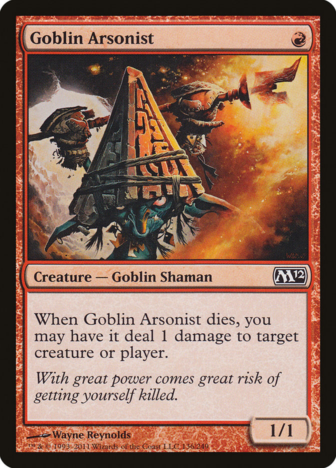 Goblin Arsonist [Magic 2012] MTG Single Magic: The Gathering | Red Claw Gaming
