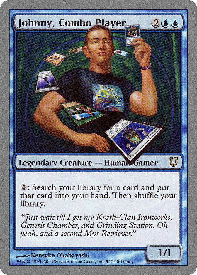 Johnny, Combo Player [Unhinged] MTG Single Magic: The Gathering | Red Claw Gaming