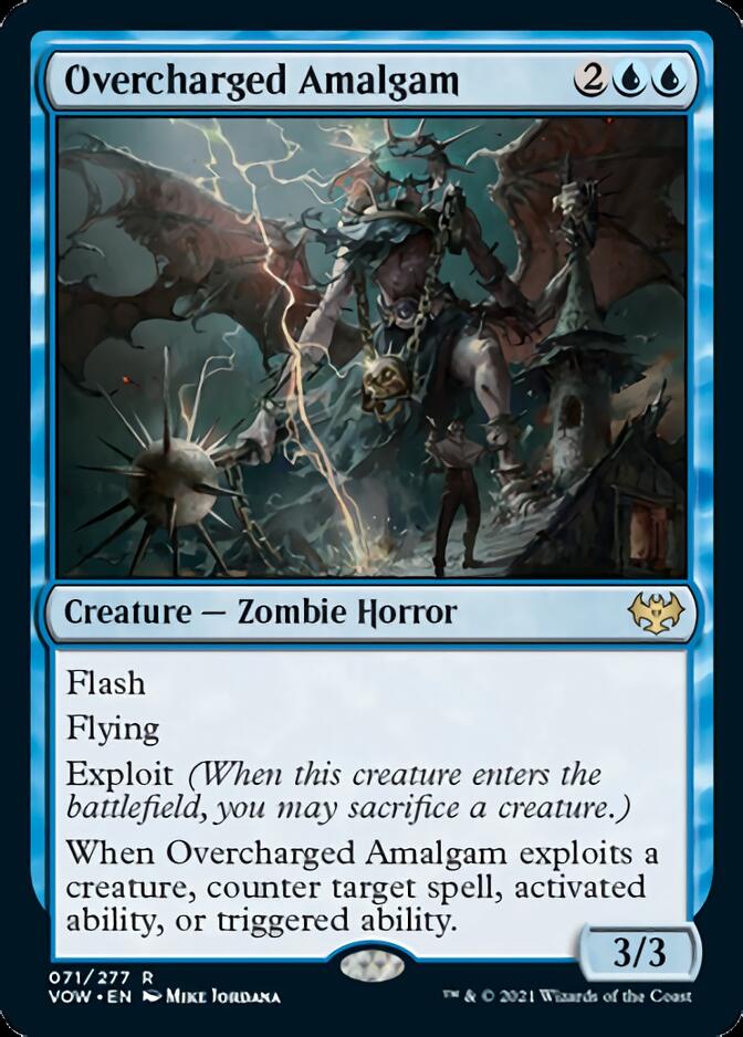 Overcharged Amalgam [Innistrad: Crimson Vow] MTG Single Magic: The Gathering | Red Claw Gaming