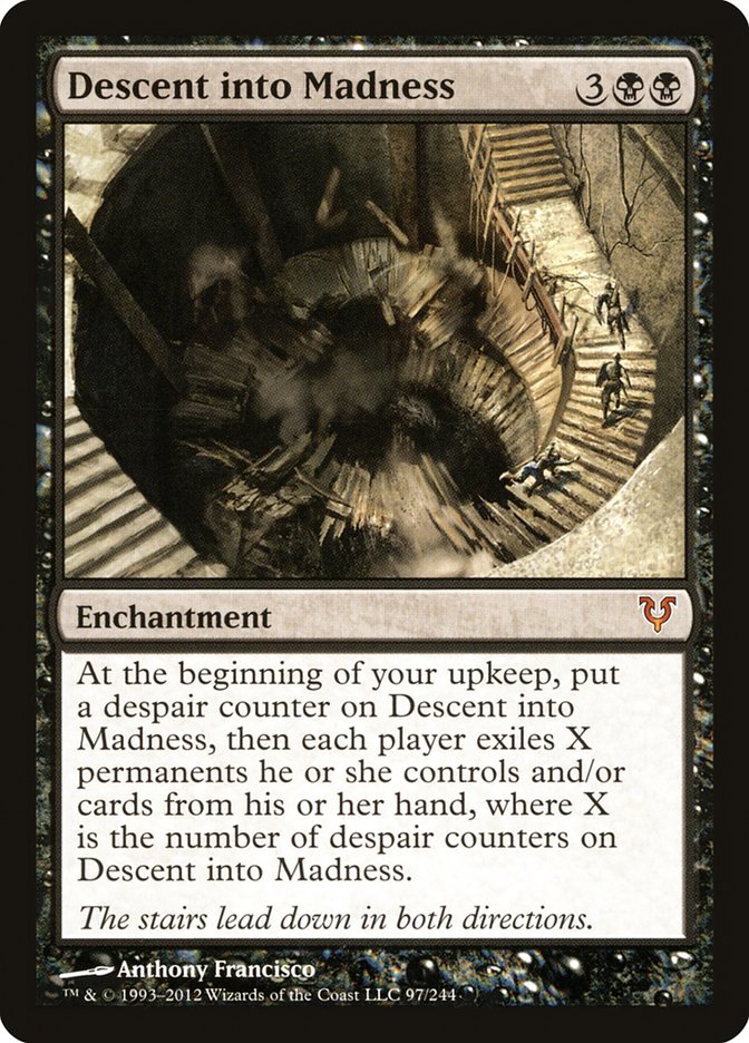 Descent into Madness [Avacyn Restored] MTG Single Magic: The Gathering | Red Claw Gaming